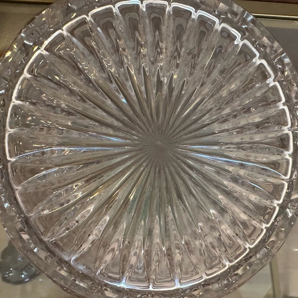 Vtg Fostoria American Clear Ice Bucket With Tab Handles - Picture 5 of 6